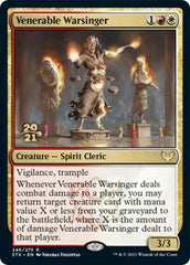 Venerable Warsinger [Strixhaven: School of Mages Prerelease Promos]