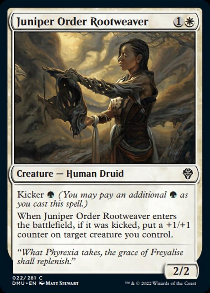 Juniper Order Rootweaver [Dominaria United] | Rook's Games and More