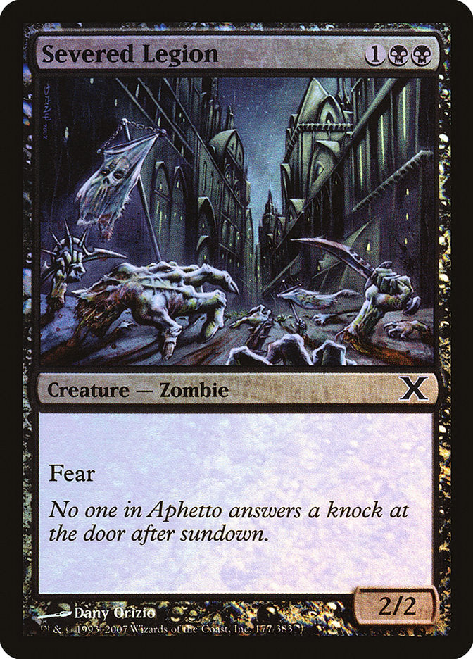 Severed Legion (Premium Foil) [Tenth Edition] | Rook's Games and More