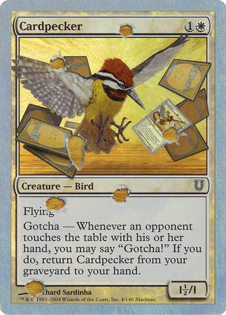 Cardpecker (Alternate Foil) [Unhinged] | Rook's Games and More