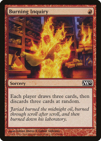 Burning Inquiry [Magic 2010] | Rook's Games and More