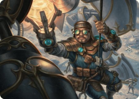 Powerstone Engineer Art Card [The Brothers' War Art Series] | Rook's Games and More