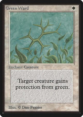 Green Ward [Limited Edition Beta] | Rook's Games and More
