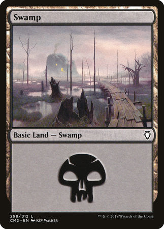 Swamp (298) [Commander Anthology Volume II] | Rook's Games and More