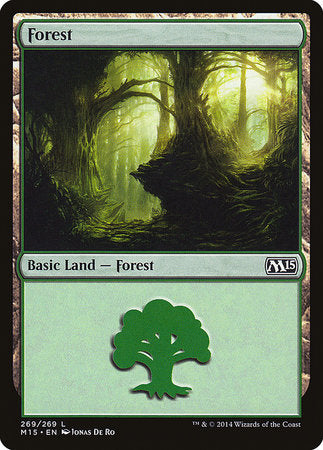 Forest (269) [Magic 2015] | Rook's Games and More