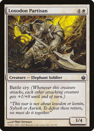 Loxodon Partisan [Mirrodin Besieged] | Rook's Games and More