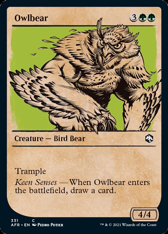 Owlbear (Showcase) [Dungeons & Dragons: Adventures in the Forgotten Realms] | Rook's Games and More