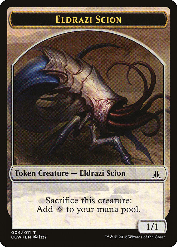 Eldrazi Scion (004/011) [Oath of the Gatewatch Tokens] | Rook's Games and More