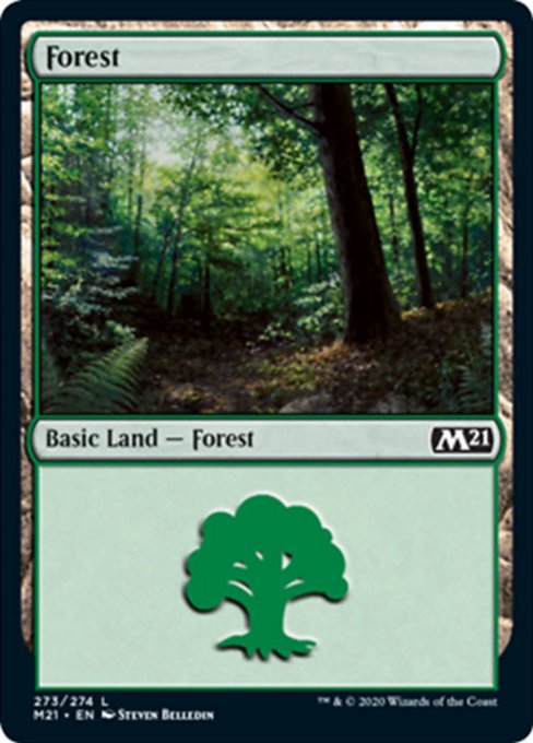 Forest (273) [Core Set 2021] | Rook's Games and More