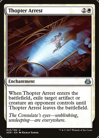 Thopter Arrest [Aether Revolt] | Rook's Games and More