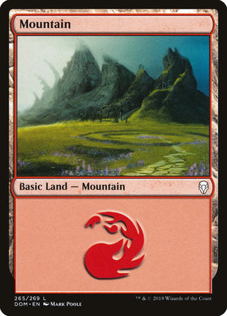 Mountain (265) [Dominaria] | Rook's Games and More