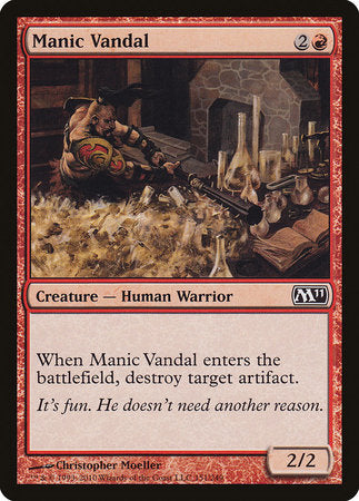 Manic Vandal [Magic 2011] | Rook's Games and More