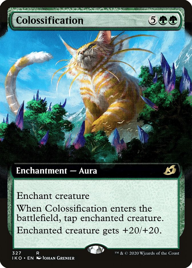 Colossification (Extended Art) [Ikoria: Lair of Behemoths] | Rook's Games and More