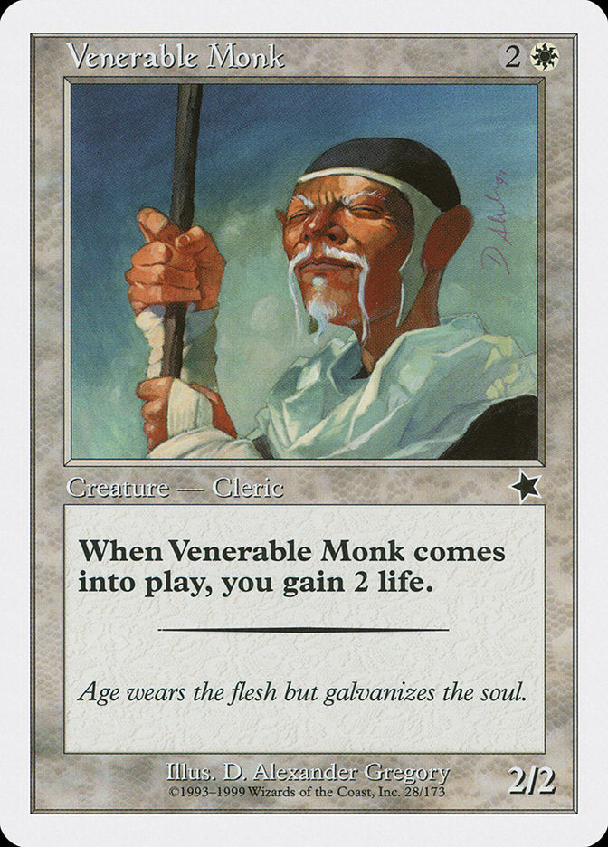 Venerable Monk [Starter 1999] | Rook's Games and More