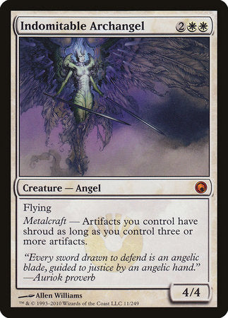 Indomitable Archangel [Scars of Mirrodin] | Rook's Games and More