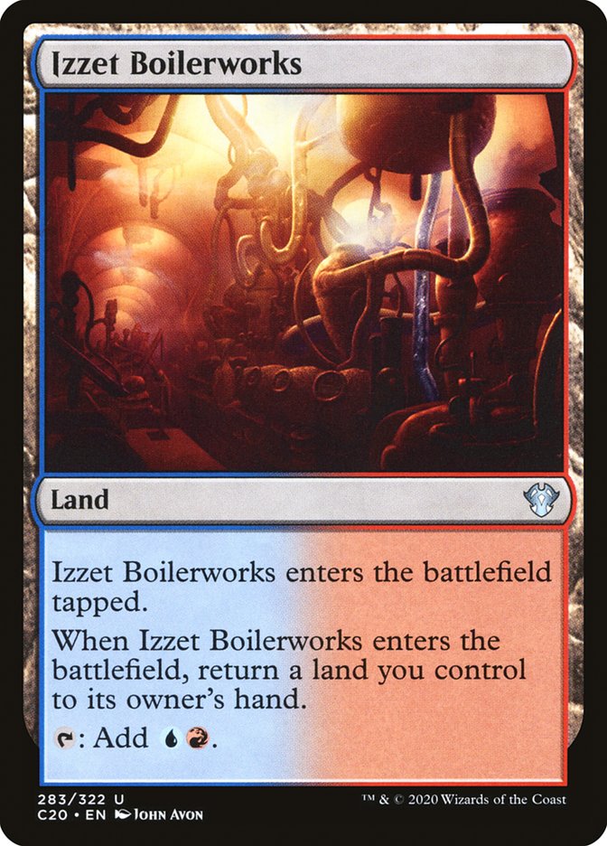 Izzet Boilerworks [Commander 2020] | Rook's Games and More