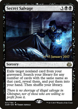 Secret Salvage [Aether Revolt Promos] | Rook's Games and More