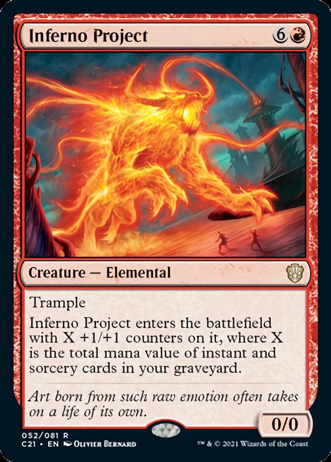 Inferno Project [Commander 2021] | Rook's Games and More