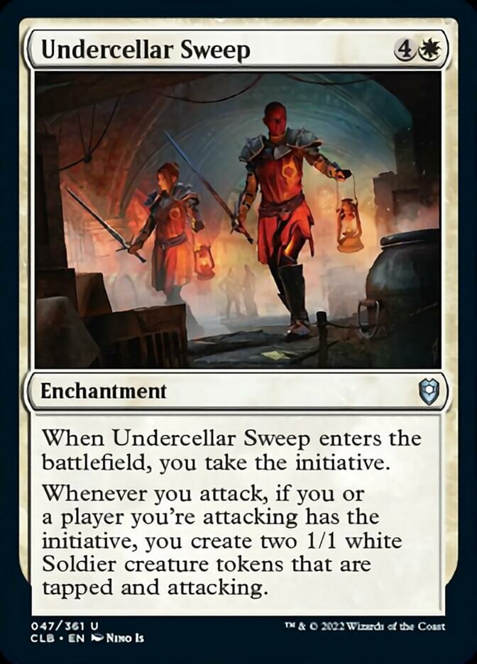 Undercellar Sweep [Commander Legends: Battle for Baldur's Gate] | Rook's Games and More