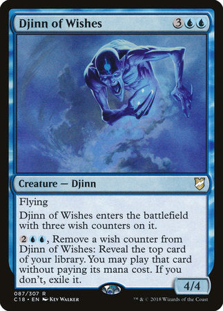 Djinn of Wishes [Commander 2018] | Rook's Games and More