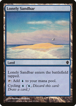 Lonely Sandbar [Commander 2013] | Rook's Games and More