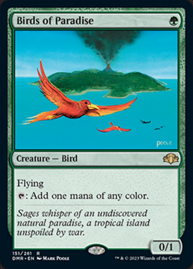 Birds of Paradise [Dominaria Remastered] | Rook's Games and More