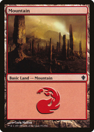 Mountain (351) [Commander 2013] | Rook's Games and More