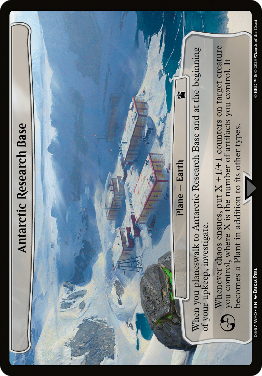 Antarctic Research Base [Planechase] | Rook's Games and More