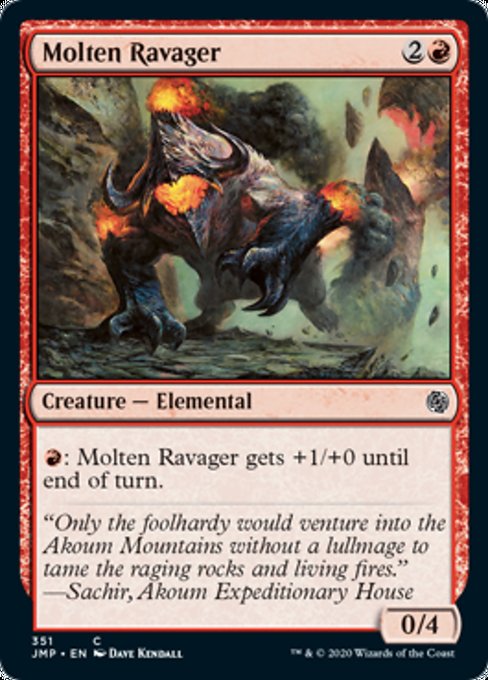 Molten Ravager [Jumpstart] | Rook's Games and More