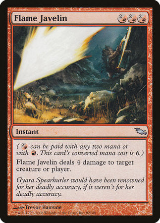 Flame Javelin [Shadowmoor] | Rook's Games and More