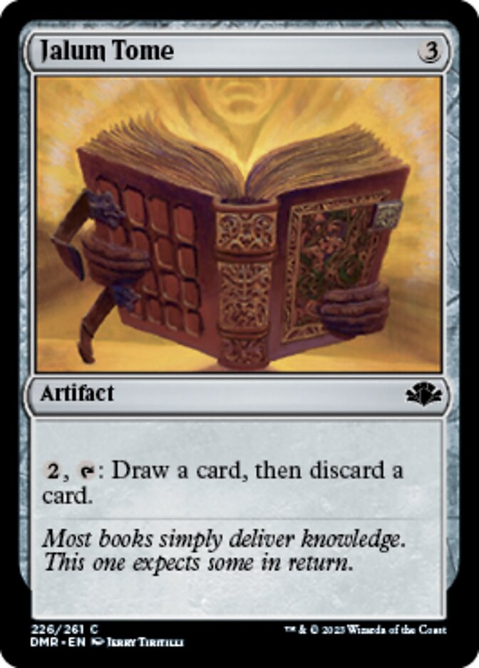 Jalum Tome [Dominaria Remastered] | Rook's Games and More