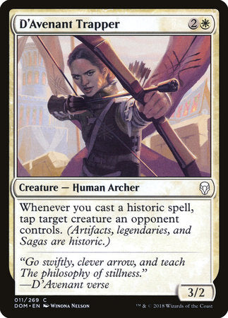 D'Avenant Trapper [Dominaria] | Rook's Games and More