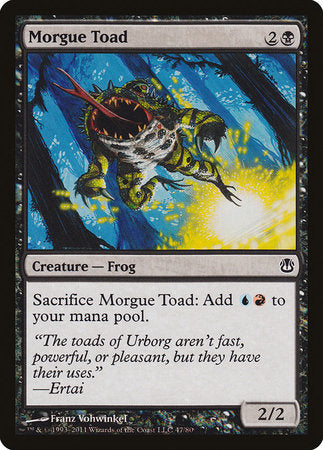 Morgue Toad [Duel Decks: Ajani vs. Nicol Bolas] | Rook's Games and More