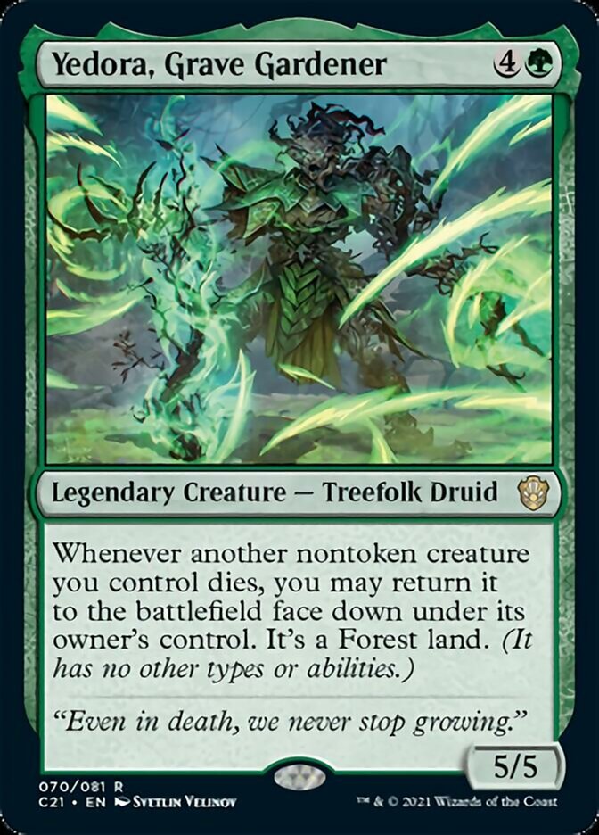 Yedora, Grave Gardener [Commander 2021] | Rook's Games and More