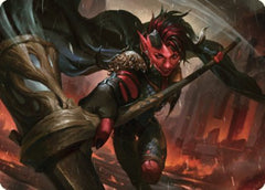 Karlach, Fury of Avernus Art Card (34) [Commander Legends: Battle for Baldur's Gate Art Series]