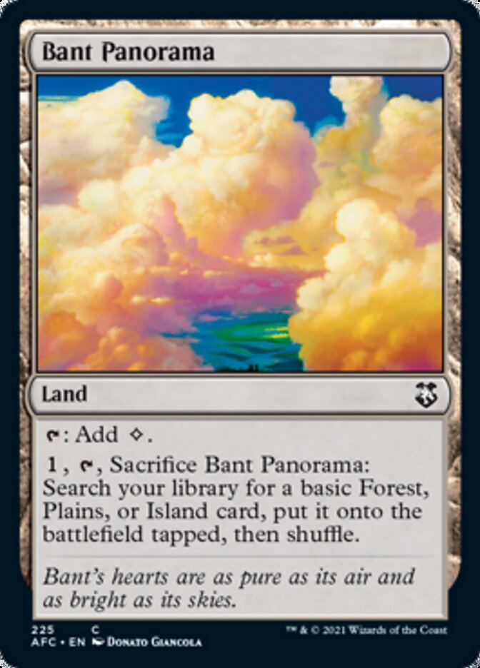 Bant Panorama [Dungeons & Dragons: Adventures in the Forgotten Realms Commander] | Rook's Games and More