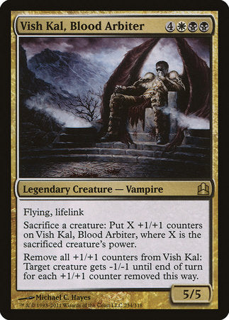 Vish Kal, Blood Arbiter [Commander 2011] | Rook's Games and More