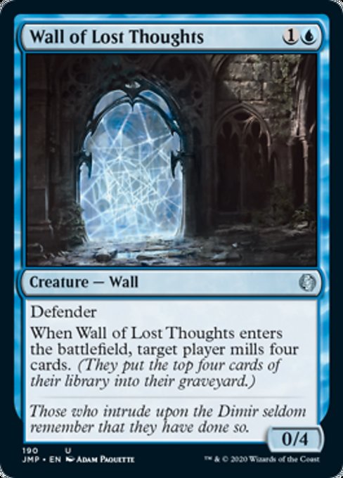 Wall of Lost Thoughts [Jumpstart] | Rook's Games and More