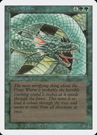 Craw Wurm [Revised Edition] | Rook's Games and More