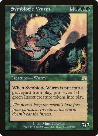 Symbiotic Wurm [Onslaught] | Rook's Games and More