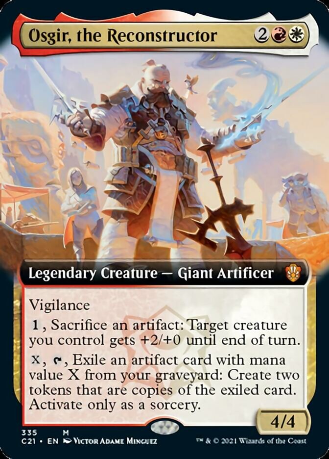 Osgir, the Reconstructor (Extended) [Commander 2021] | Rook's Games and More