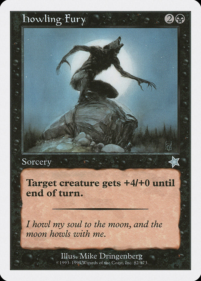Howling Fury [Starter 1999] | Rook's Games and More