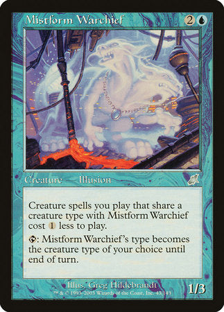 Mistform Warchief [Scourge] | Rook's Games and More
