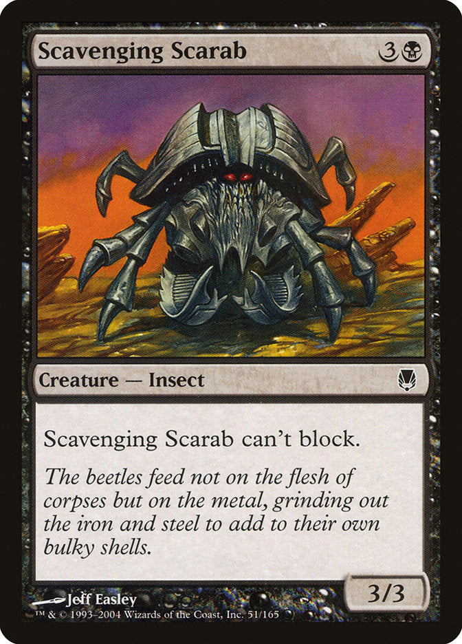 Scavenging Scarab [Darksteel] | Rook's Games and More