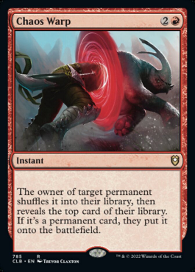 Chaos Warp [Commander Legends: Battle for Baldur's Gate] | Rook's Games and More