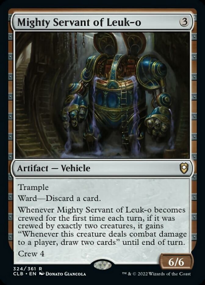 Mighty Servant of Leuk-o [Commander Legends: Battle for Baldur's Gate] | Rook's Games and More