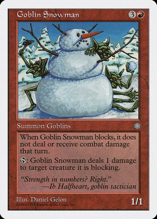 Goblin Snowman [Anthologies] | Rook's Games and More