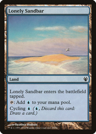 Lonely Sandbar [Duel Decks: Izzet vs. Golgari] | Rook's Games and More