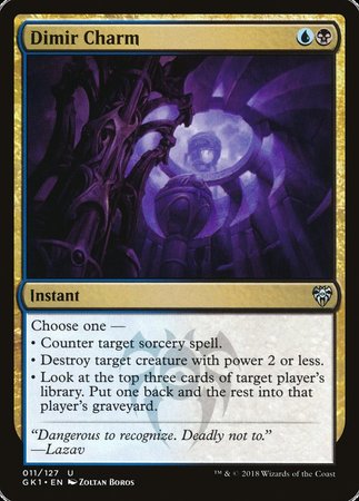 Dimir Charm [GRN Guild Kit] | Rook's Games and More