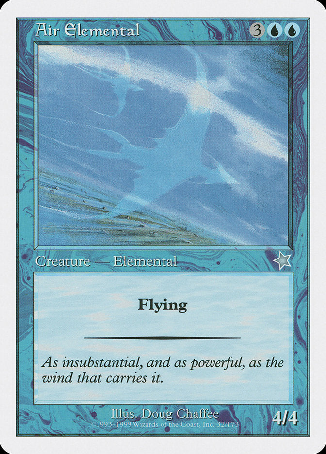 Air Elemental [Starter 1999] | Rook's Games and More